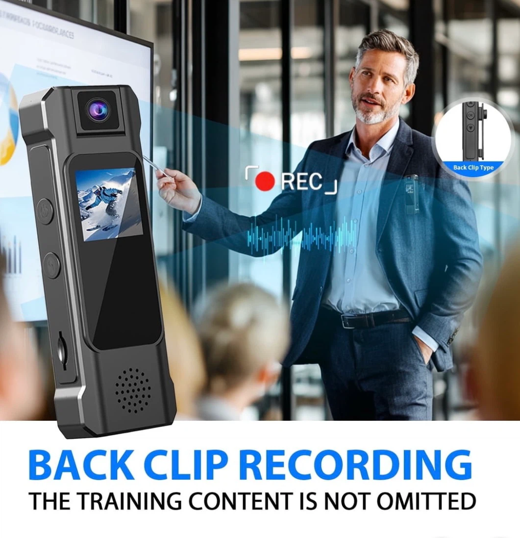 Portable 4K Action Body Camera - photo 2