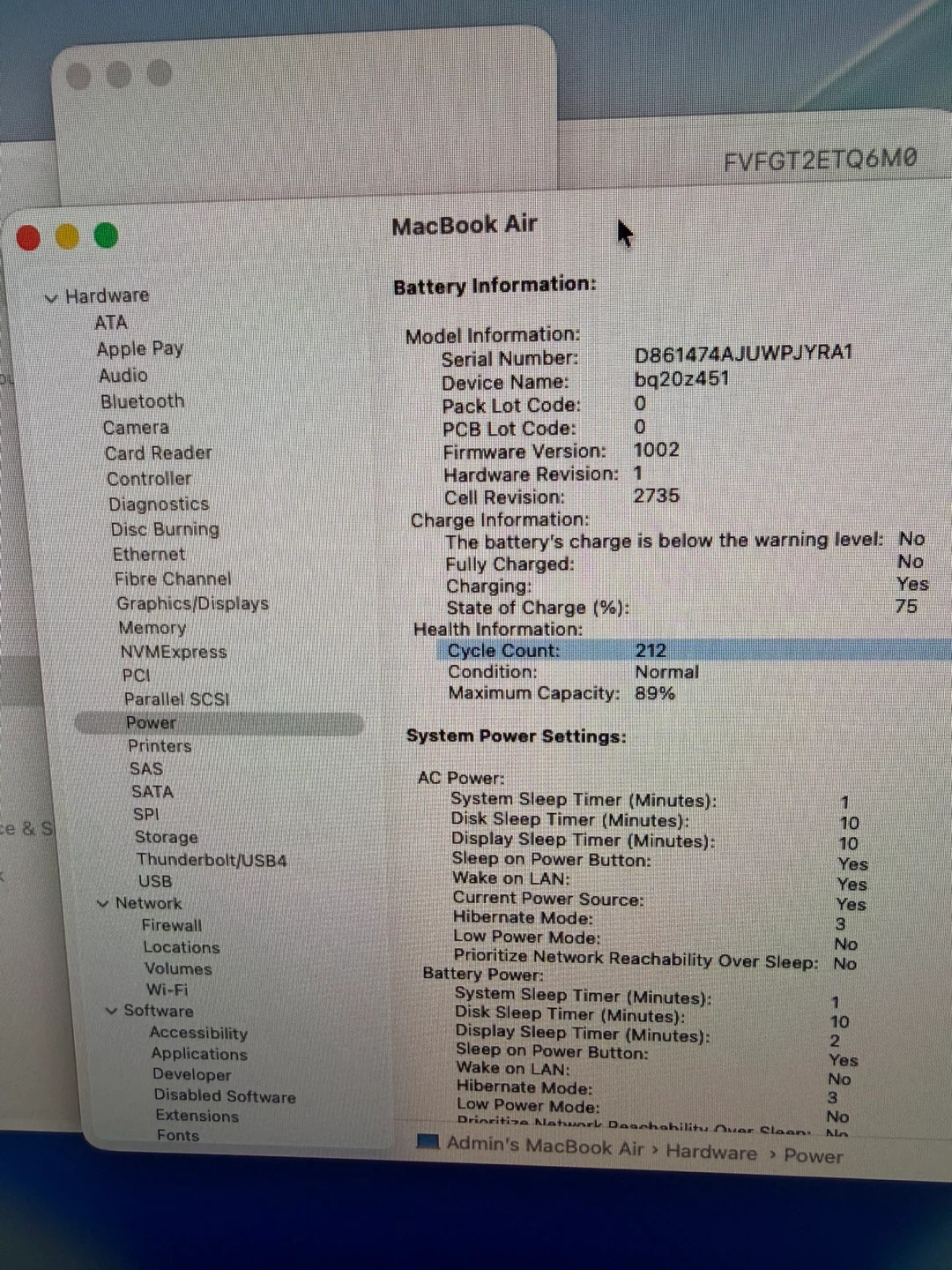 MacBook Air 2020 M1 16GB RAM 256Gb SSD bad screen - photo 3