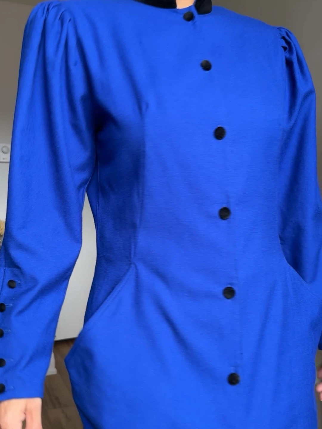 Vintage Judi Fired For Amber Wool Coat Dress - photo 4