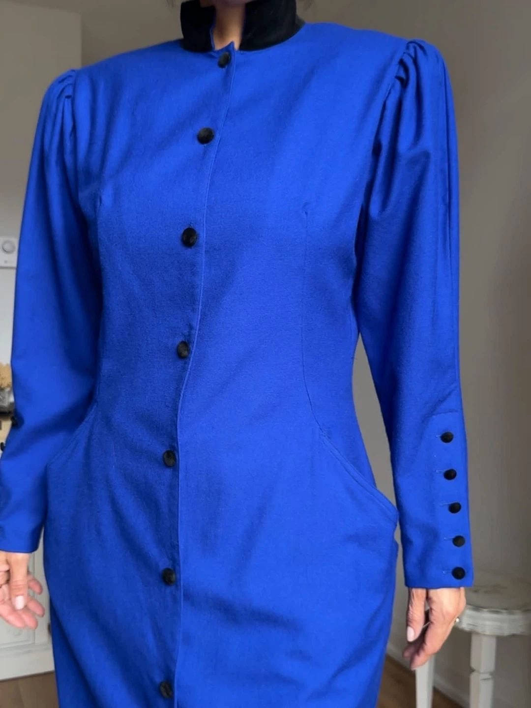 Vintage Judi Fired For Amber Wool Coat Dress - photo 5