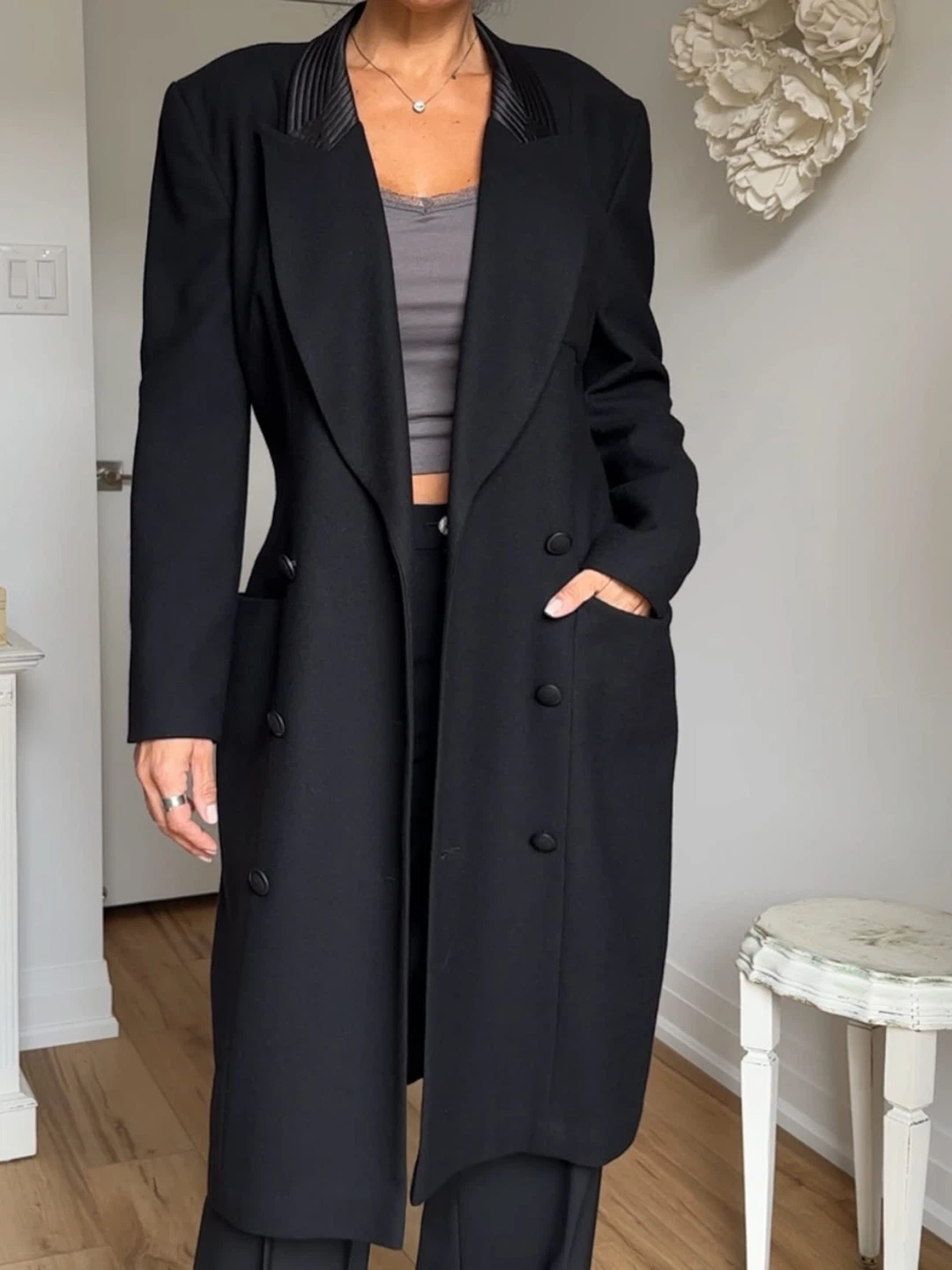 Vintage Wayne Clark Tuxedo Coat - photo 4