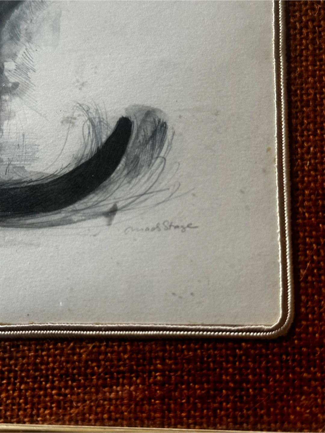Danish Mid-Century Mads Stage Cat Lithograph - photo 3