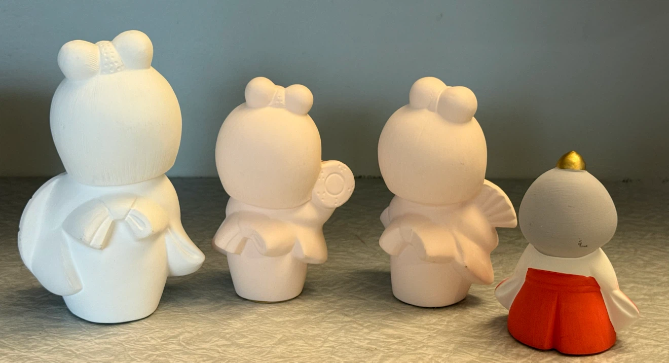 Vintage Japanese Bisque Doll Figurines - photo 2