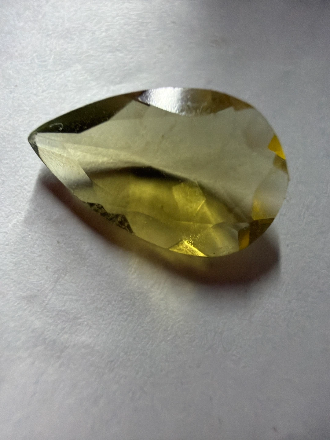 Loose Citrine Pear Cut Gemstone -3.34ct - photo 3