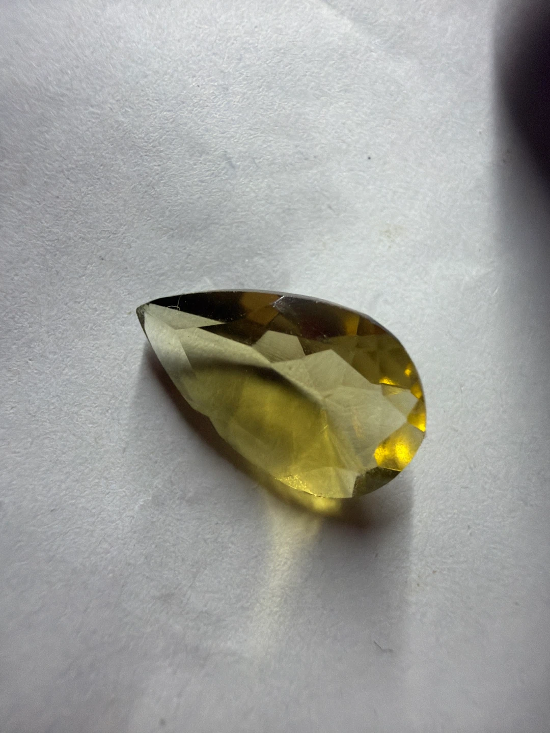Loose Citrine Pear Cut Gemstone -3.34ct - photo 4