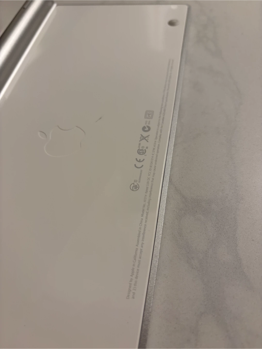 Apple Wireless Keyboard A1314 - photo 4