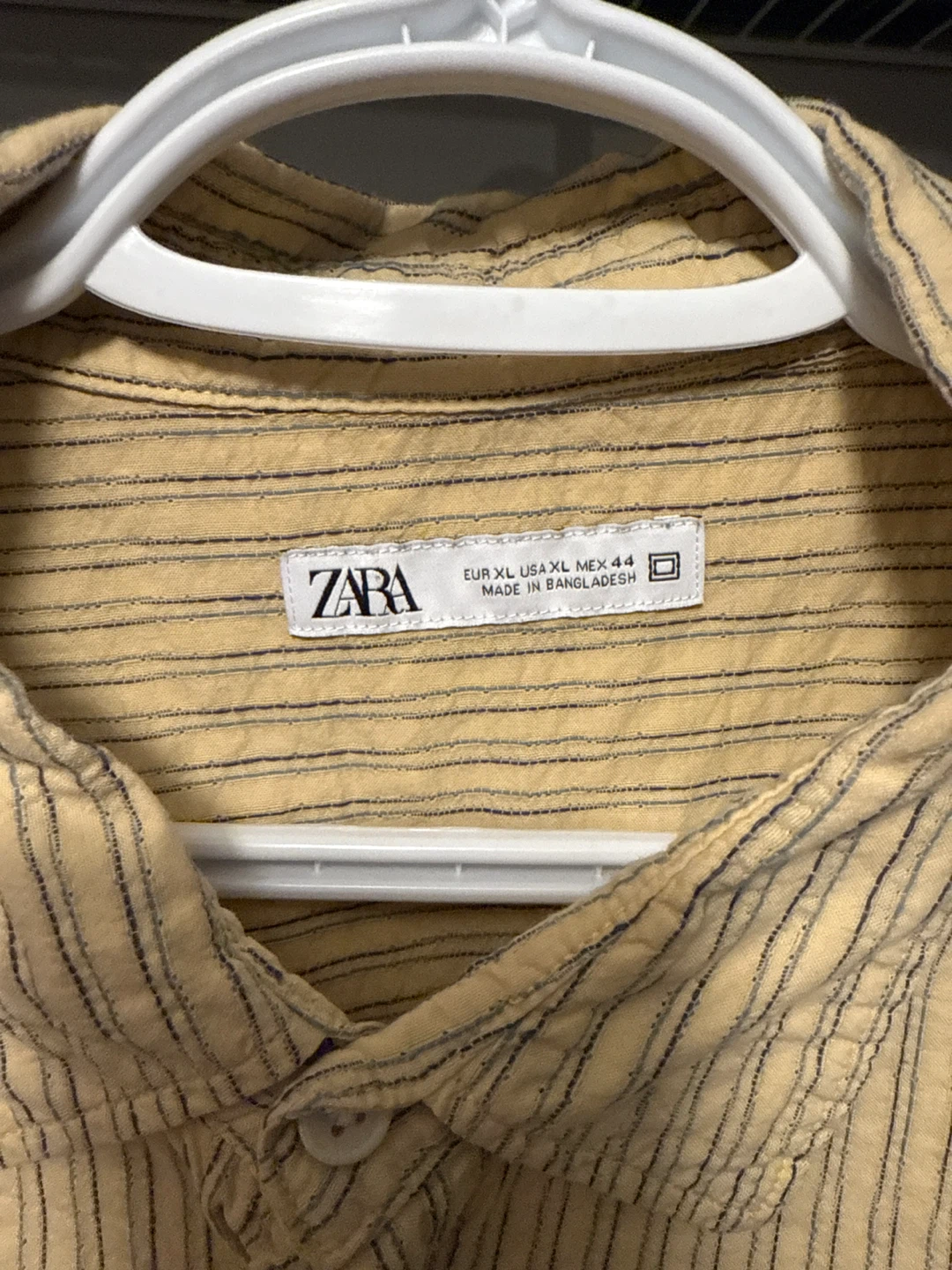 Zara Striped Short Sleeve Shirt - photo 3