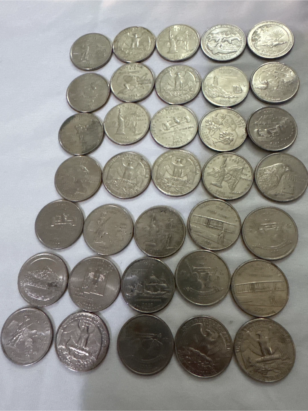Collection of 35 United States State Quarters - photo 3