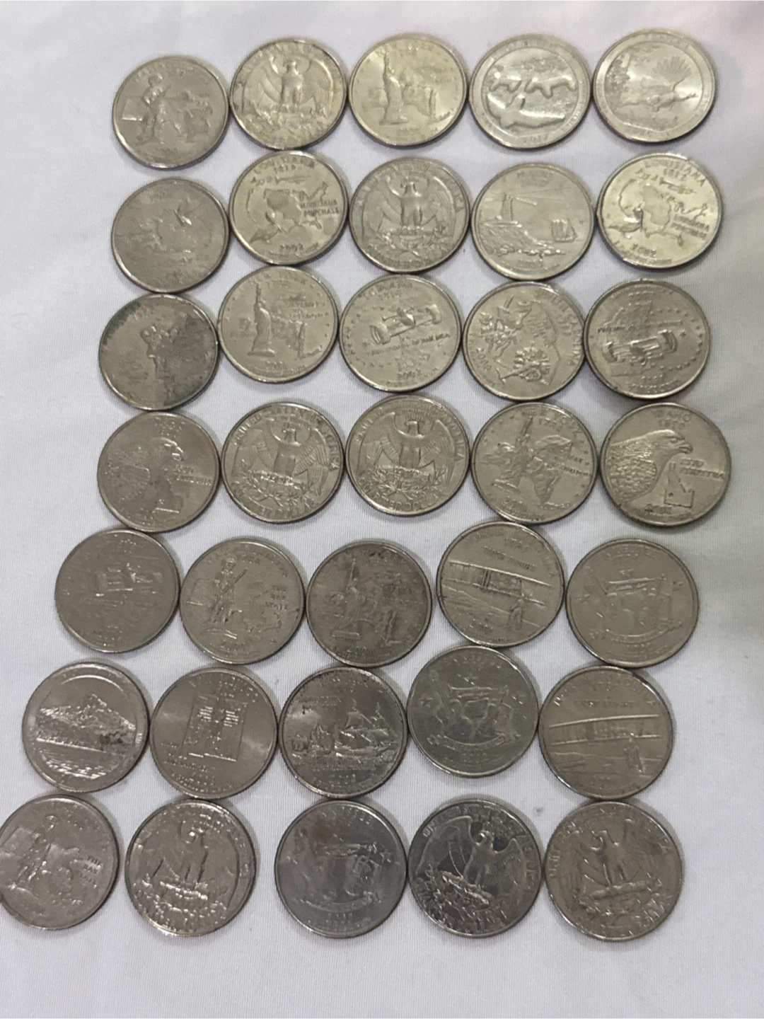 Collection of 35 United States State Quarters - photo 4
