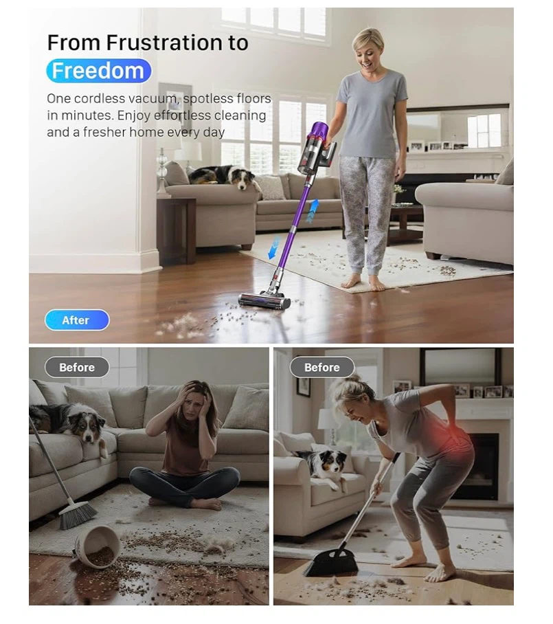 Cordless rechargeable Stick Vacuum Cleaner -new - photo 3