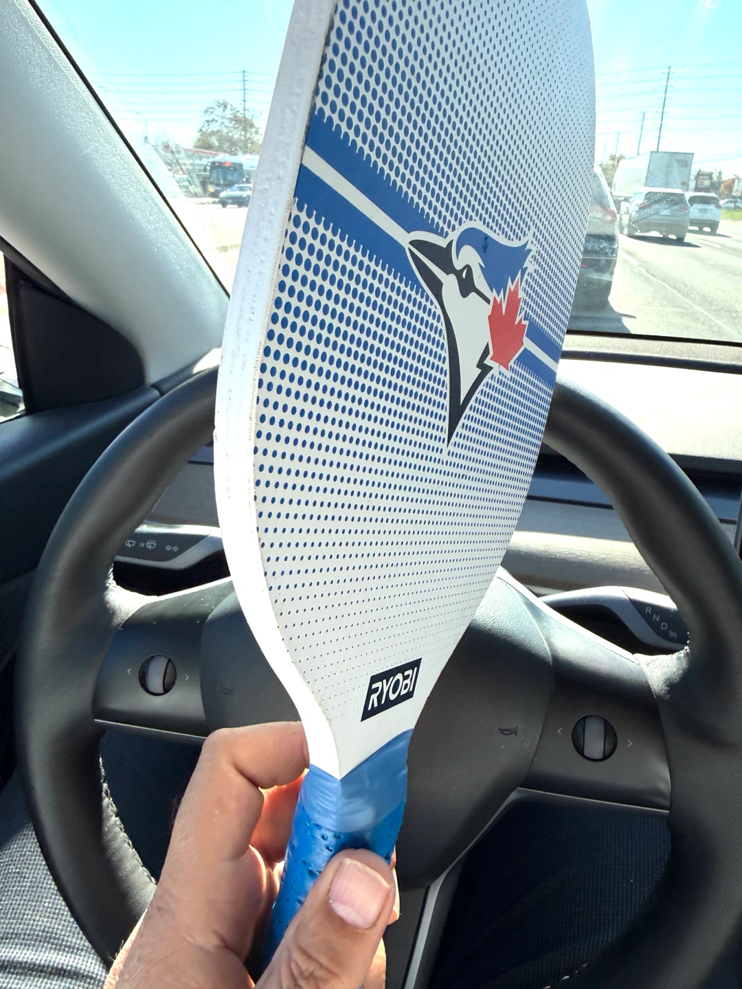 Toronto Blue Jays Ryobi Pickleball Paddle (one piece) - photo 4