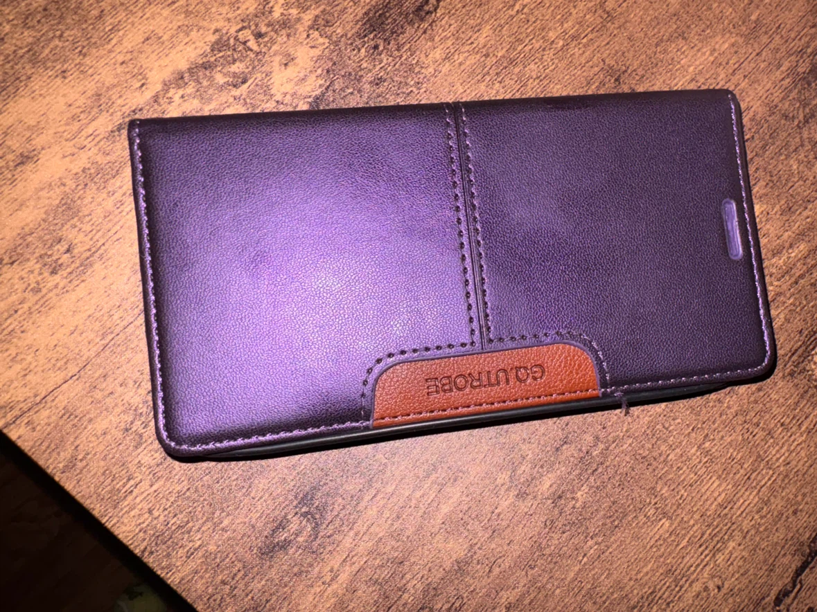 GQUTROBE Purple Phone Wallet Case - photo 2