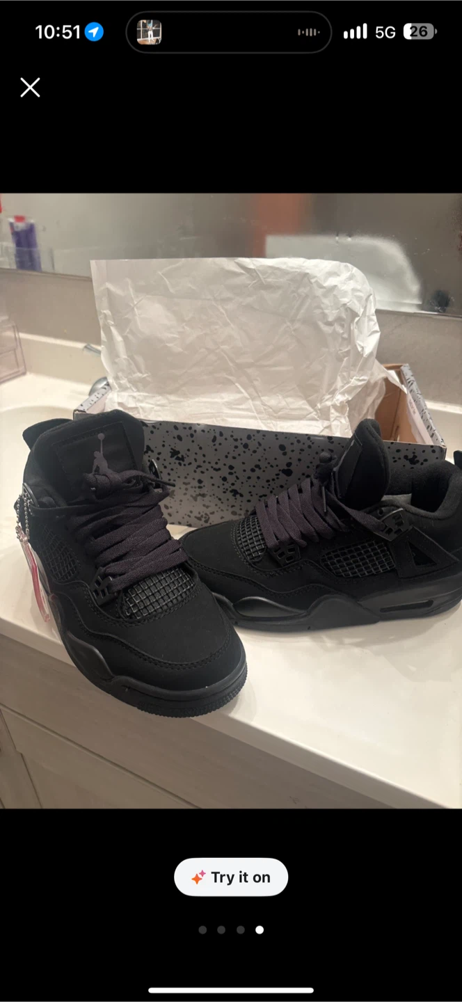 Jordan 4 Retro Black Cat