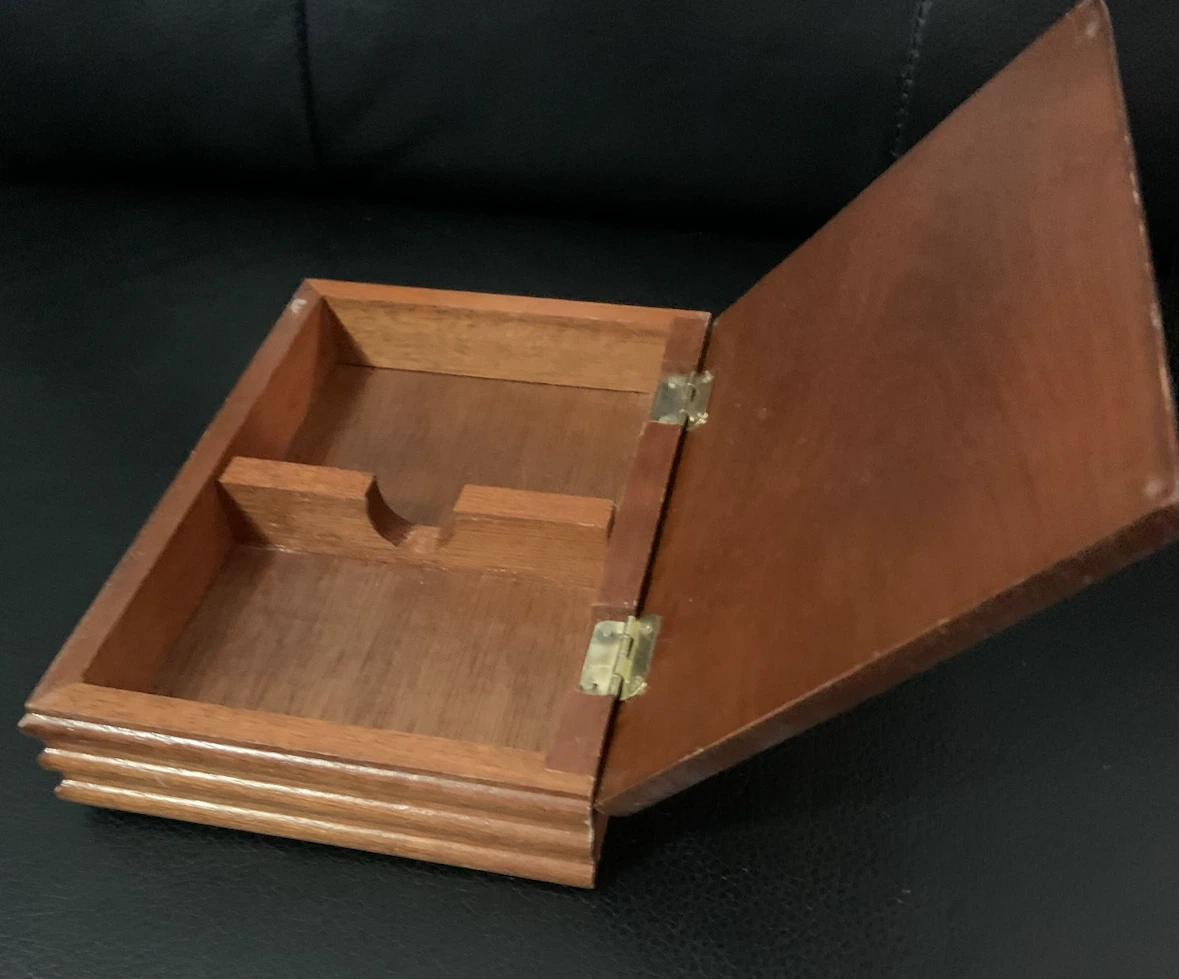 Wooden Poker Card Storage Box - photo 4