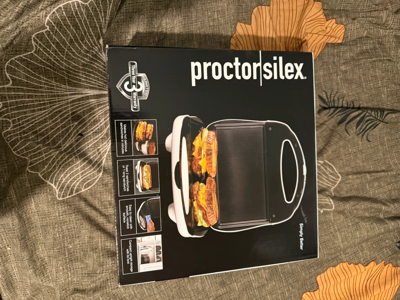 Proctor Silex Sandwich Toaster - photo 2