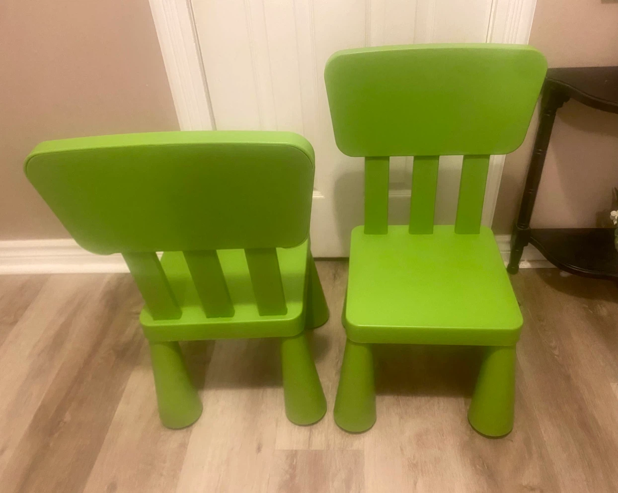 IKEA mammut kids chairs set - photo 2