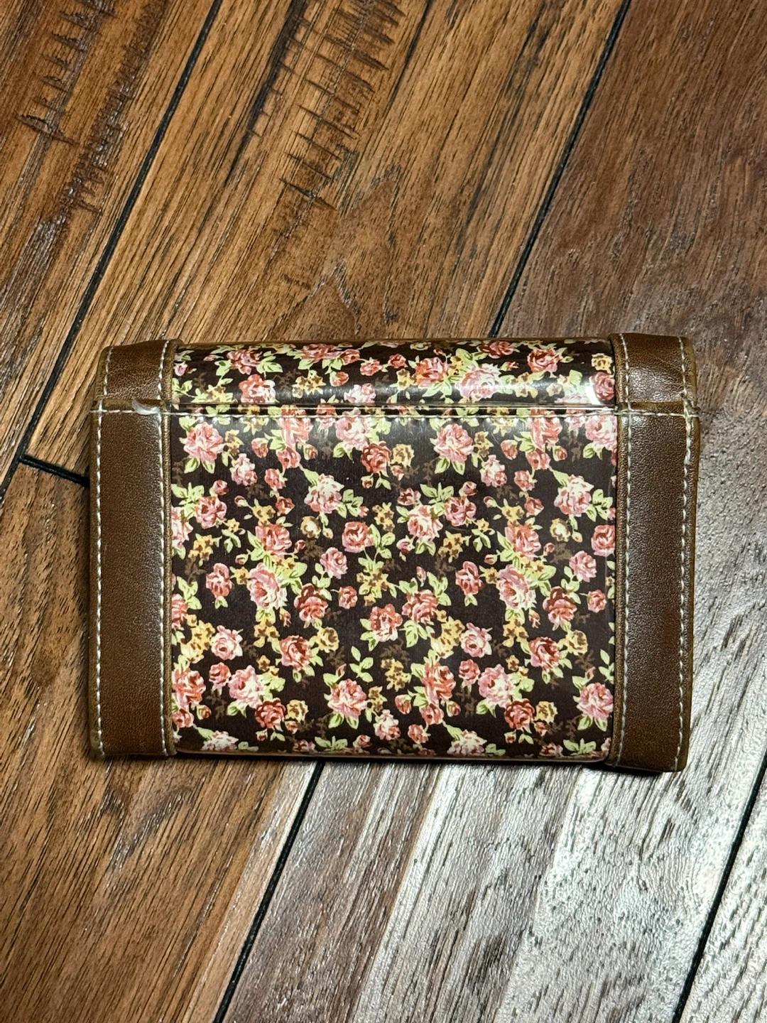 Brown Floral Bow Detail Wallet - photo 2