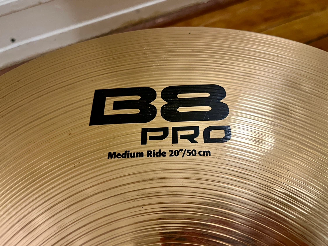 Sabian B8 Cymbal Set Ride, Crash and Hi-Hats - photo 2