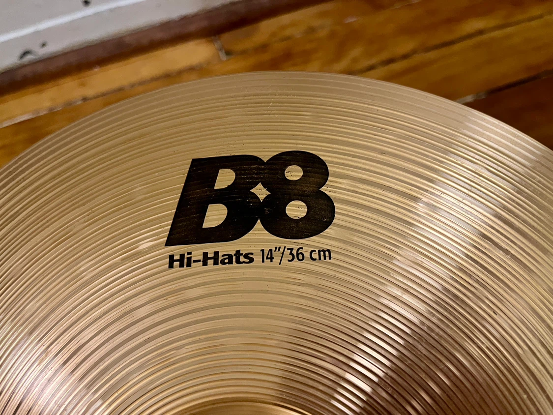 Sabian B8 Cymbal Set Ride, Crash and Hi-Hats - photo 4