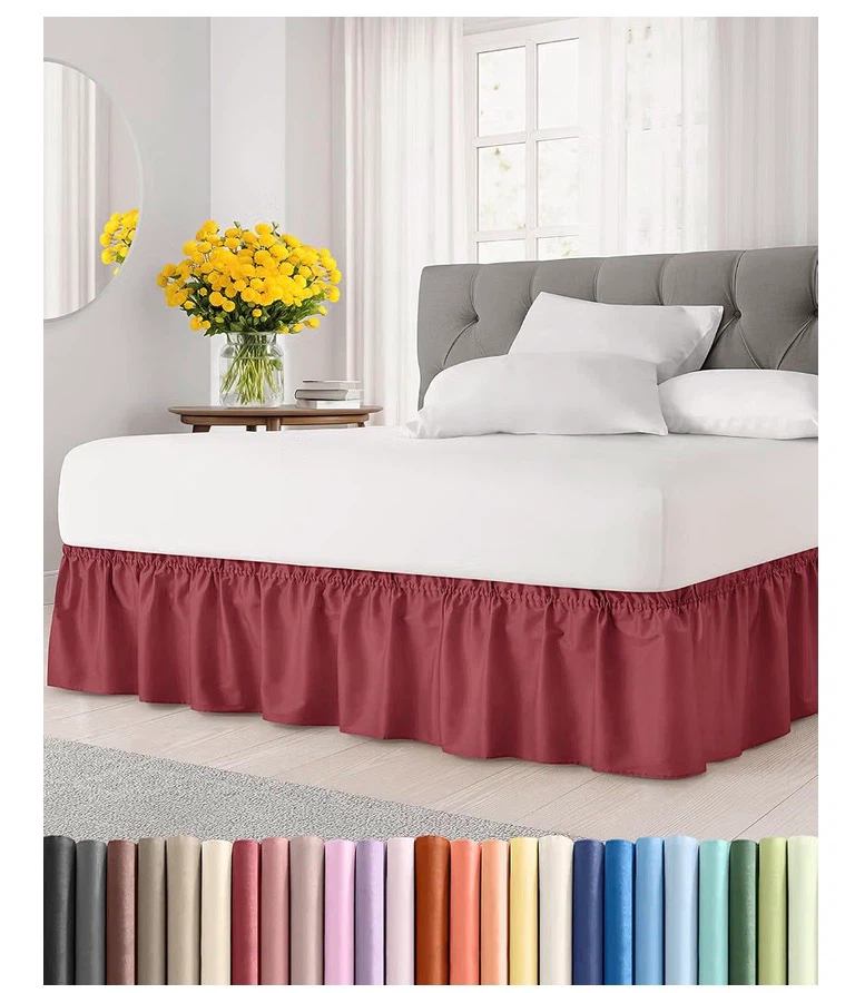CGK Linens King Size Wrap Around Bed Skirt