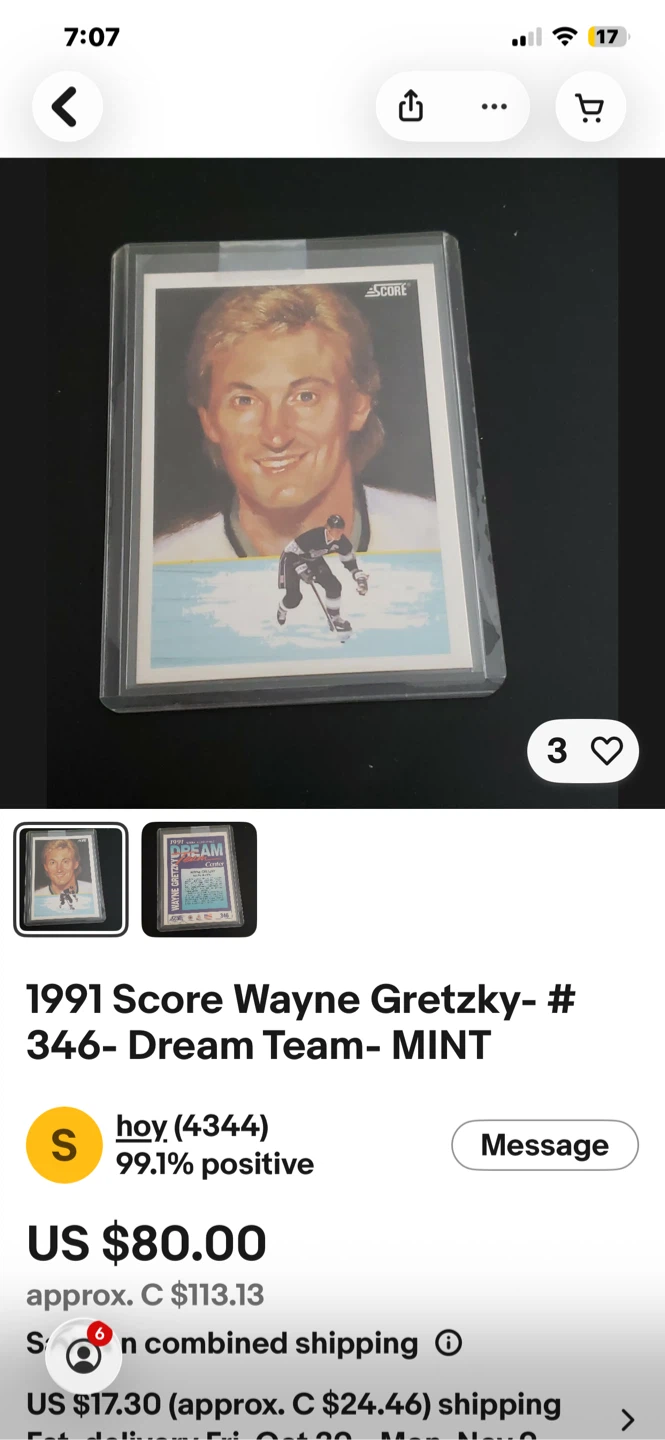 Wayne Gretzky and Rob Gronkowski Trading Card Collection