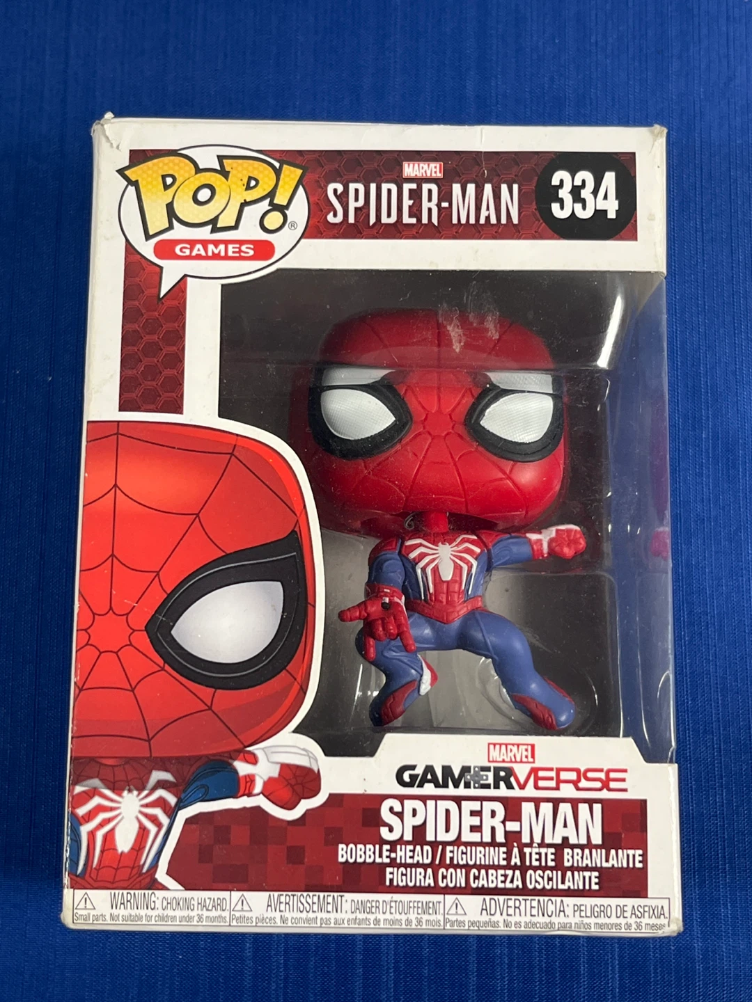 Marvel Gamerverse Spider-Man Funko Pop (#334) - $10