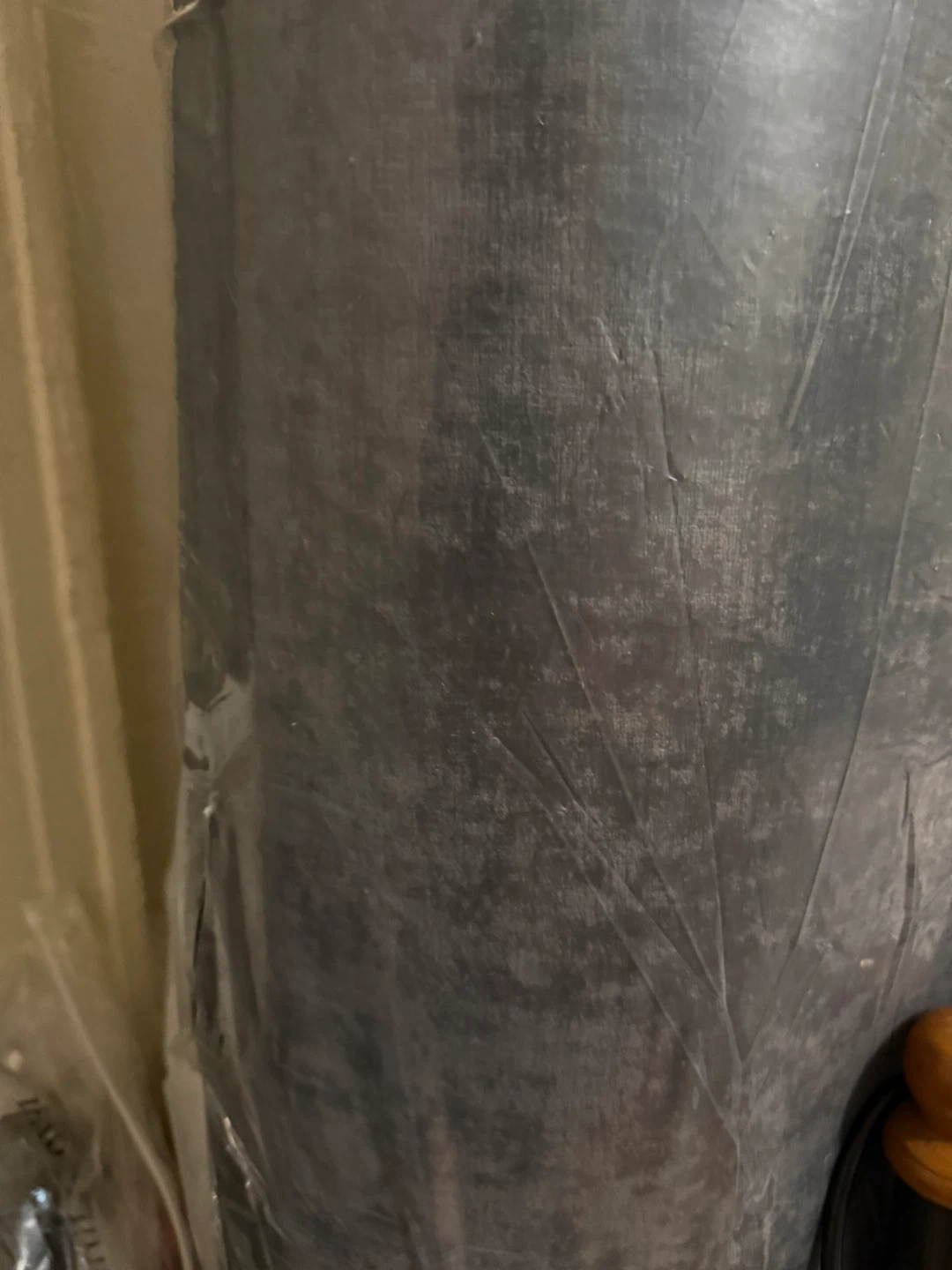 Modern dark gray textured sofa - photo 4