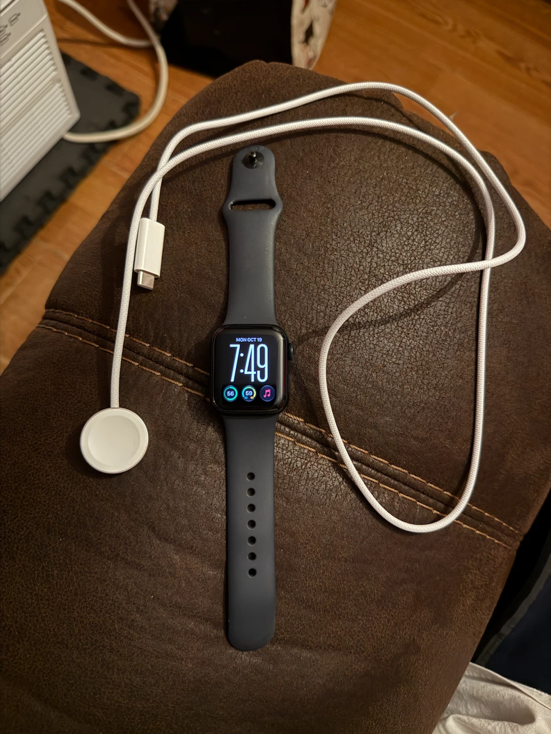 Apple Watch with Charging Cable