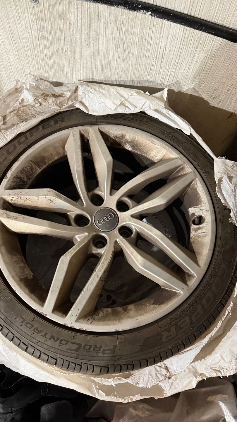 Audi Wheels with Cooper ProControl Tires 245*40*r18