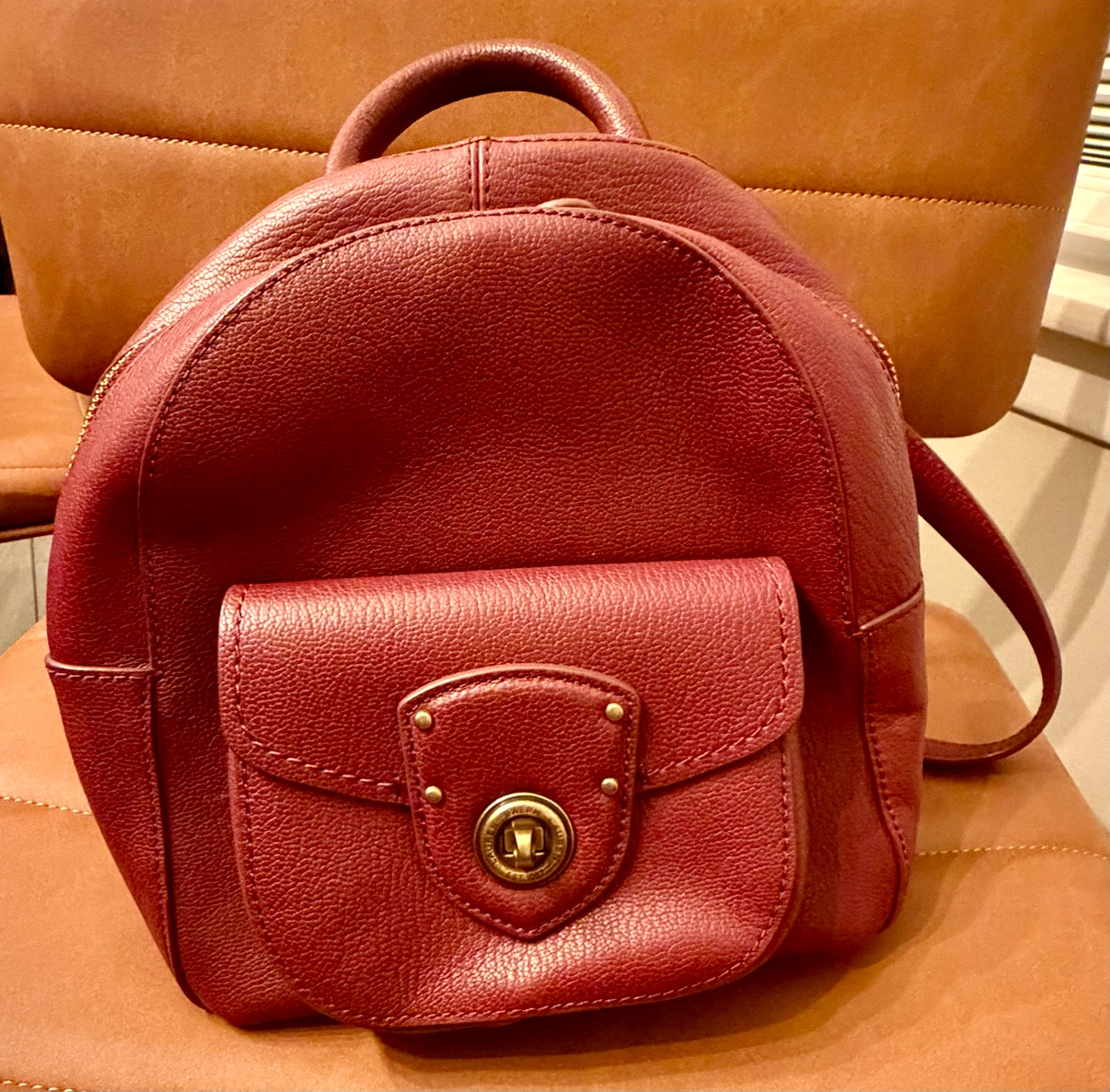 Lauren Ralph Lauren Women’s Leather Backpack