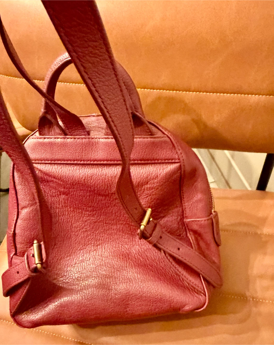 Lauren Ralph Lauren Women’s Leather Backpack - photo 3