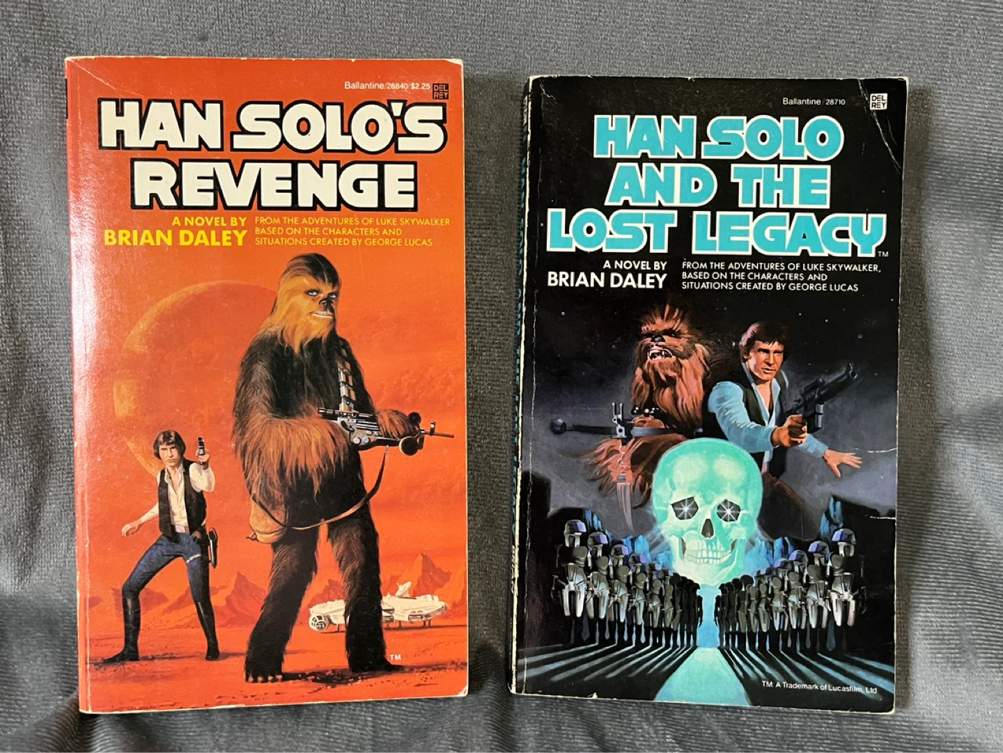 $20 for 6 Star Wars books from 70s/80s - Han Solo, Lando, Jedi - photo 2