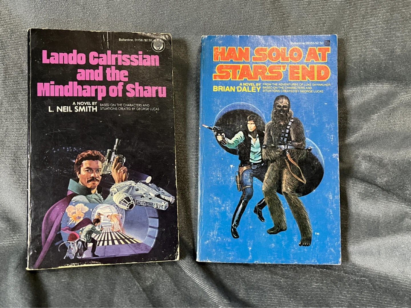 $20 for 6 Star Wars books from 70s/80s - Han Solo, Lando, Jedi - photo 4