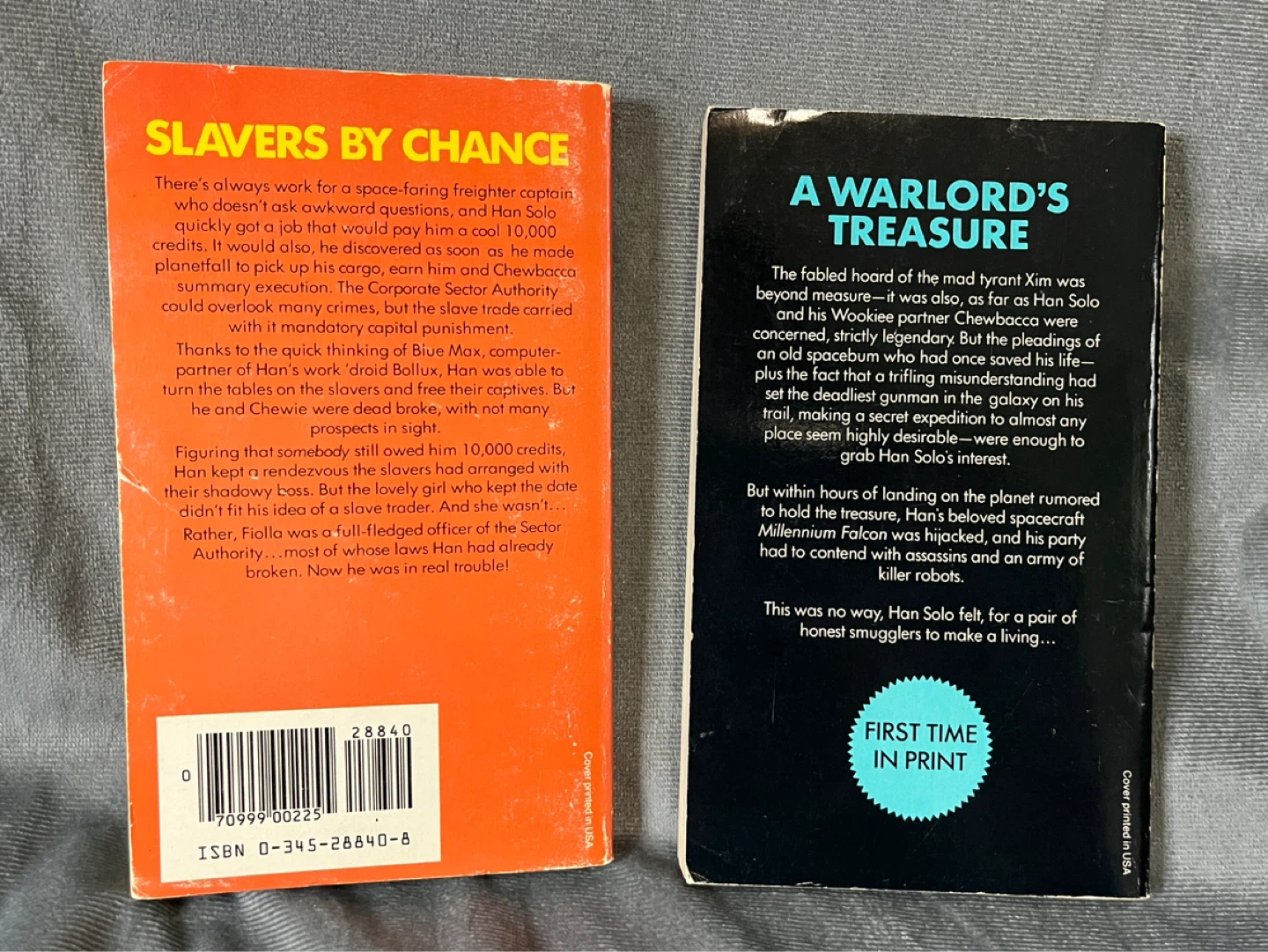 $20 for 6 Star Wars books from 70s/80s - Han Solo, Lando, Jedi - photo 3