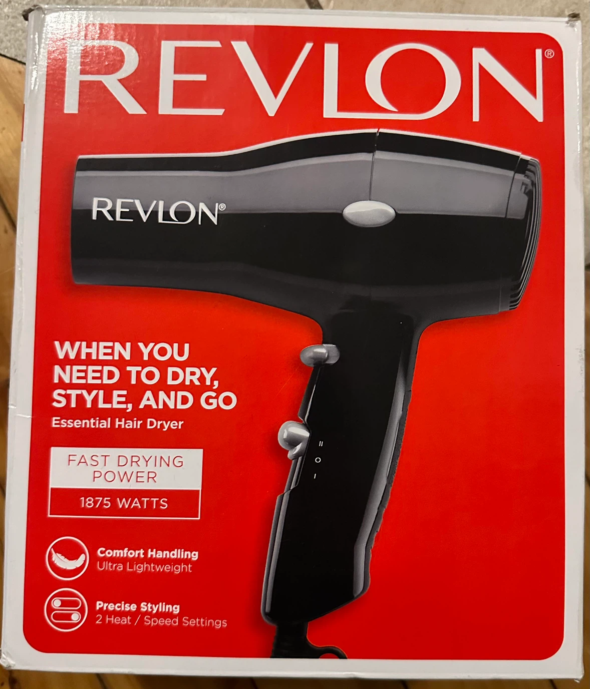 Revlon Essential Hair Dryer 1875 Watts