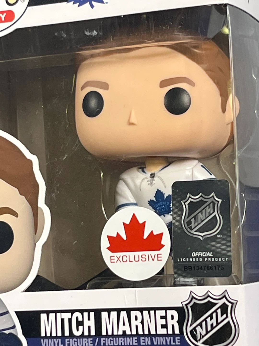 🍁 Funko Pop! Mitch Marner #73 (Canada Exclusive) White Jersey! - photo 2