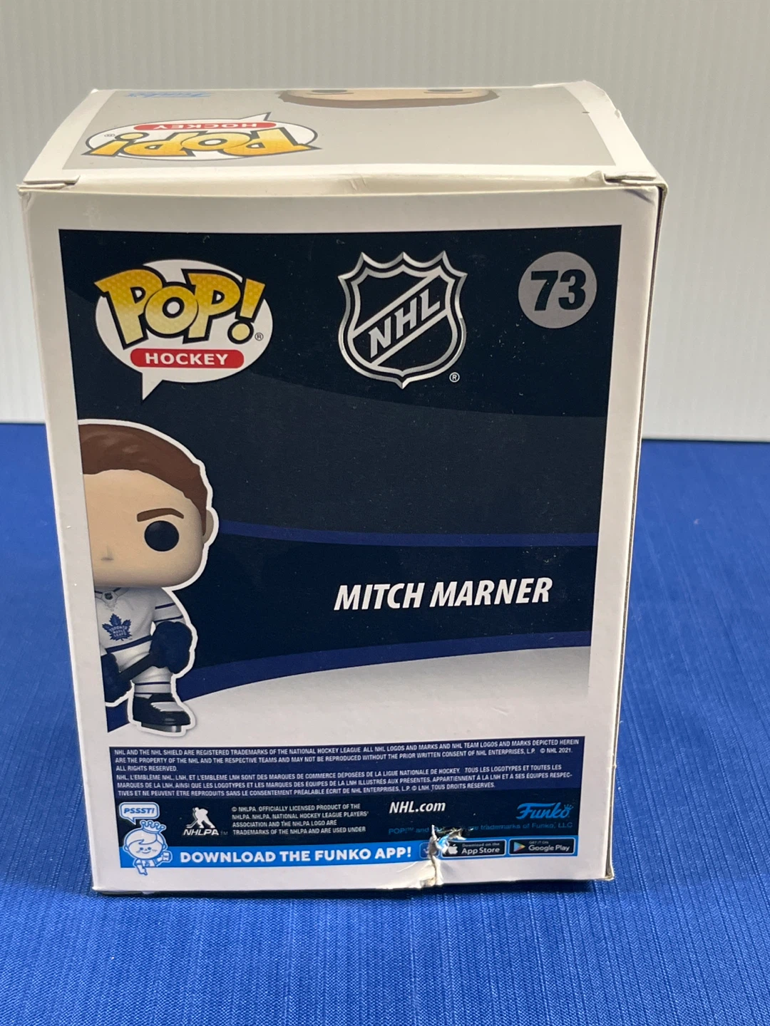 🍁 Funko Pop! Mitch Marner #73 (Canada Exclusive) White Jersey! - photo 4