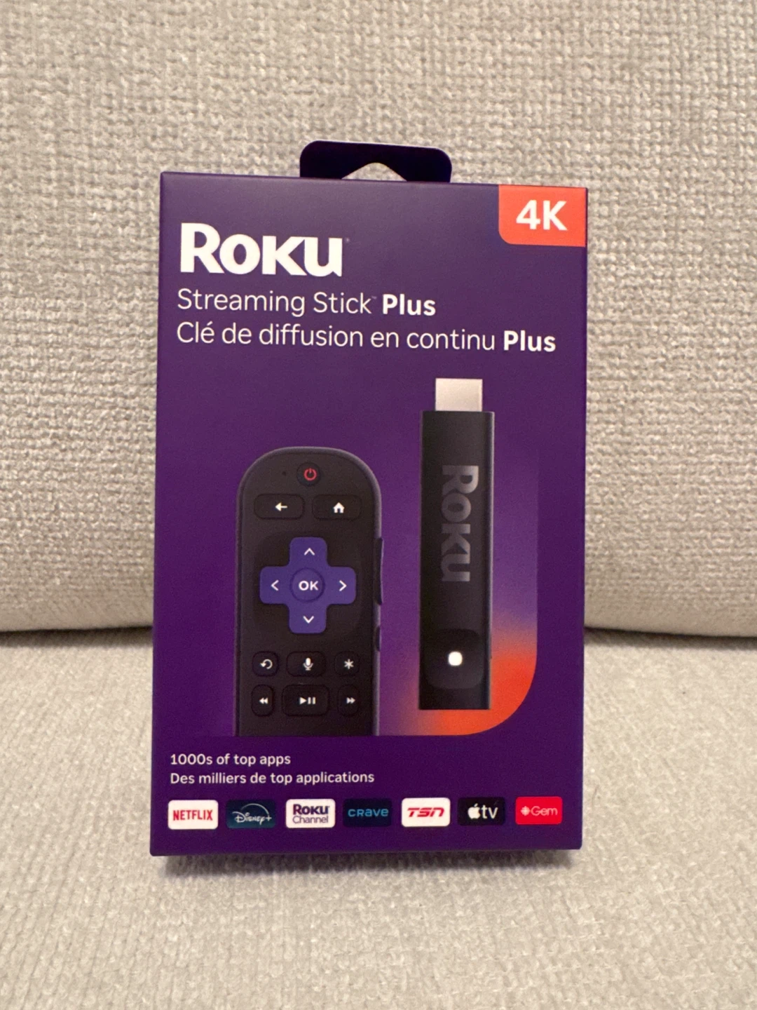 Roku Streaming Stick Plus 4K (unopened)