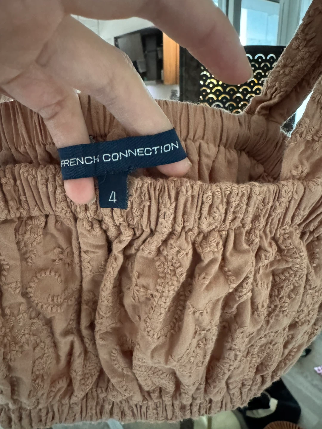 French Connection Embroidered Crop Top - photo 4