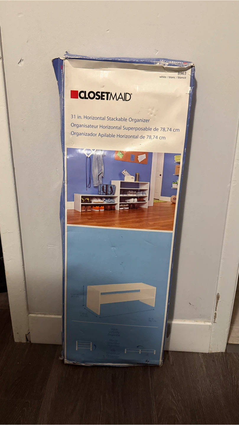 Stackable Organizer – New in Damaged Box