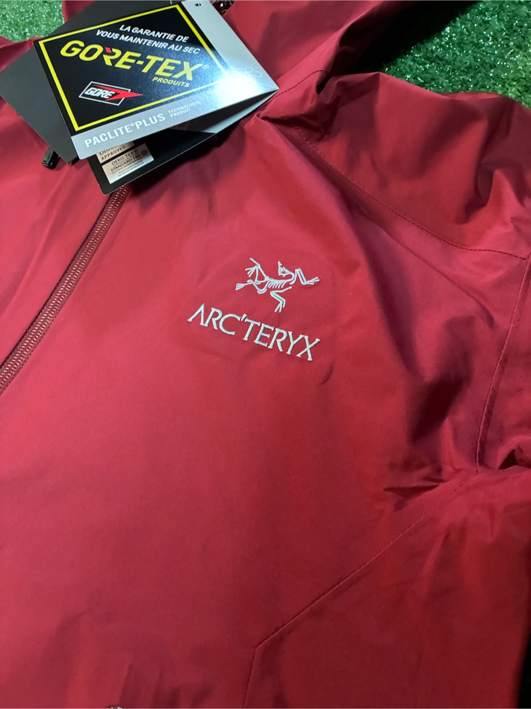 Men’s Arc'teryx Gore-Tex Windbreaker Jacket Red - photo 2