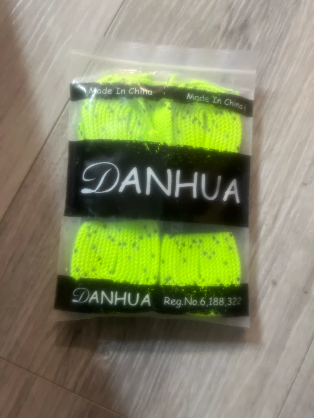 DANHUA Neon Yellow Flat Athletic Shoe Laces