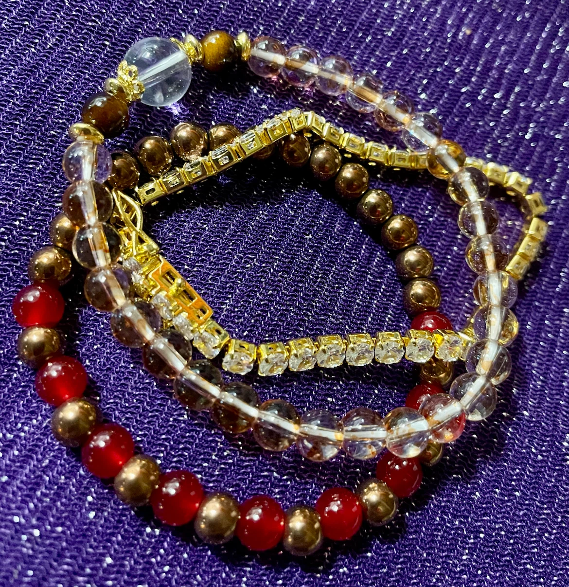 Three Beaded Bracelets - all 3 for $15