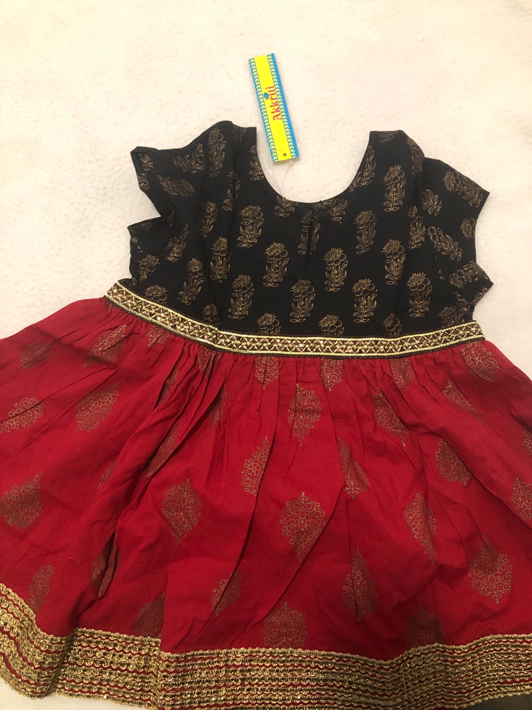 Brand NEW Girls Red and Black Dress - photo 2