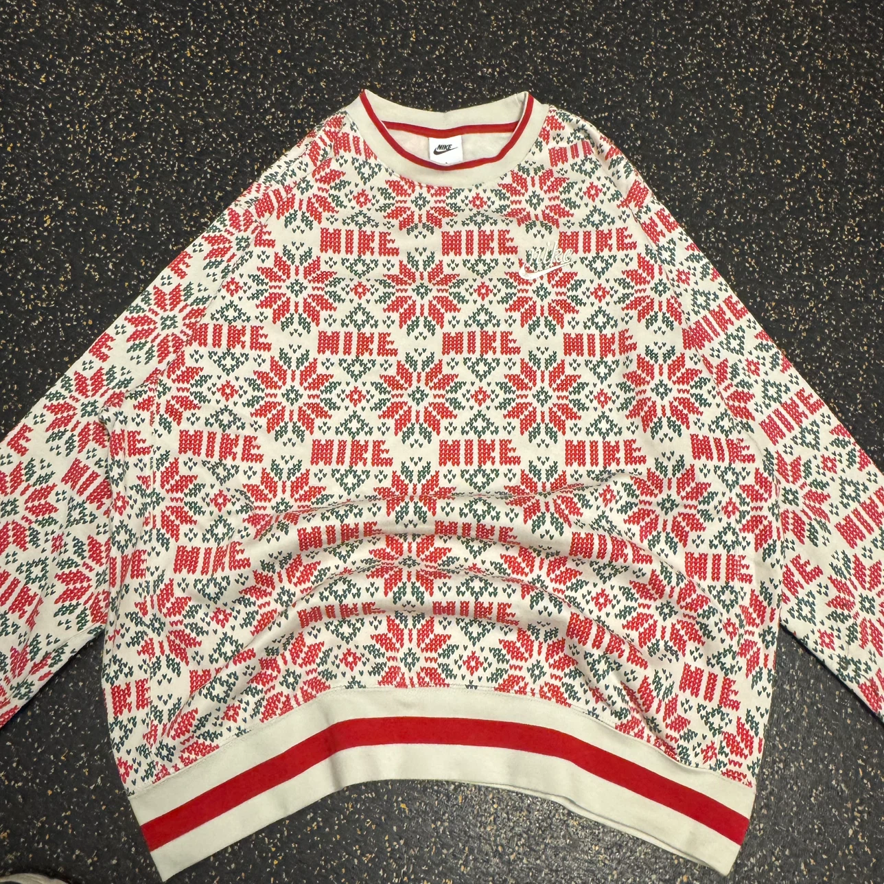Nike Holiday Sweater Print Sweatshirt - photo 2