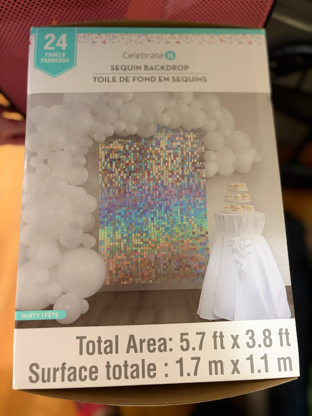 Celebrate It Sequin Backdrop 24 Panels