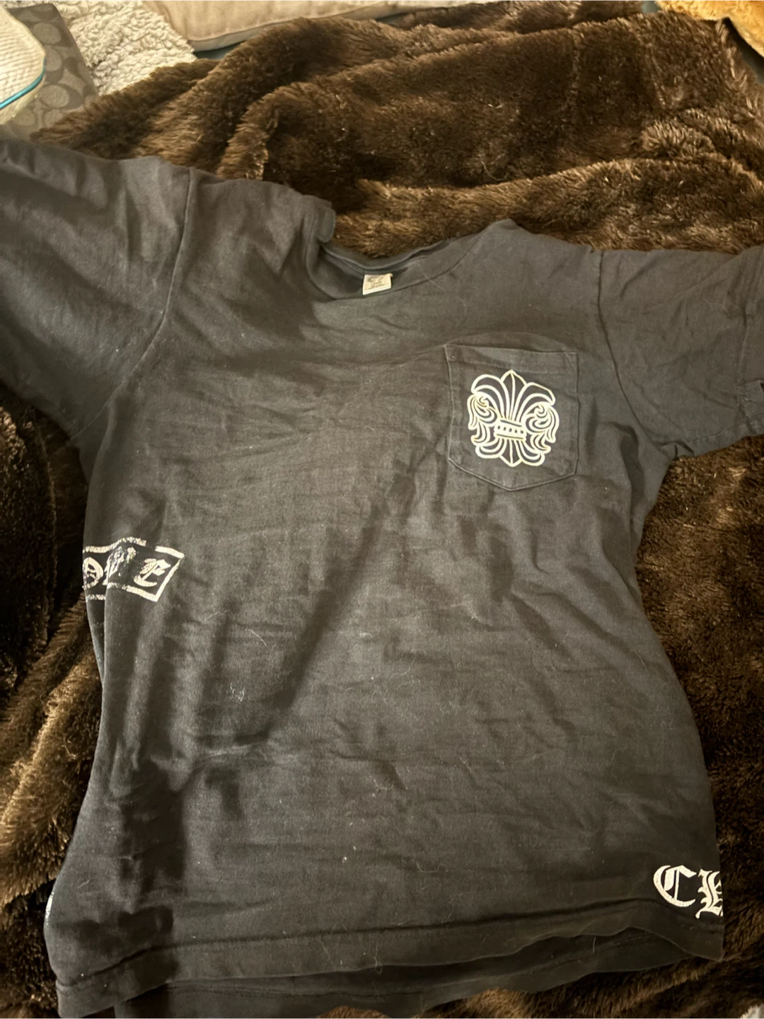 Chrome Hearts Black T-Shirt - photo 2