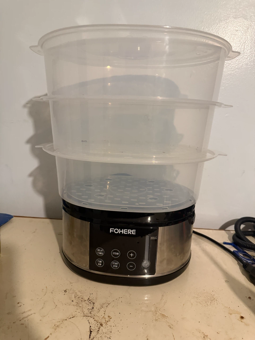 FOHERE Electric Food Steamer