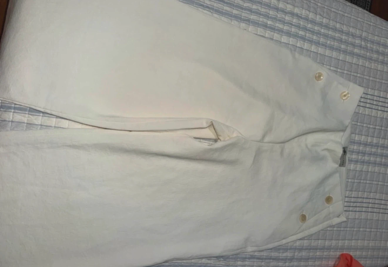 J.Crew White Trousers Size 10