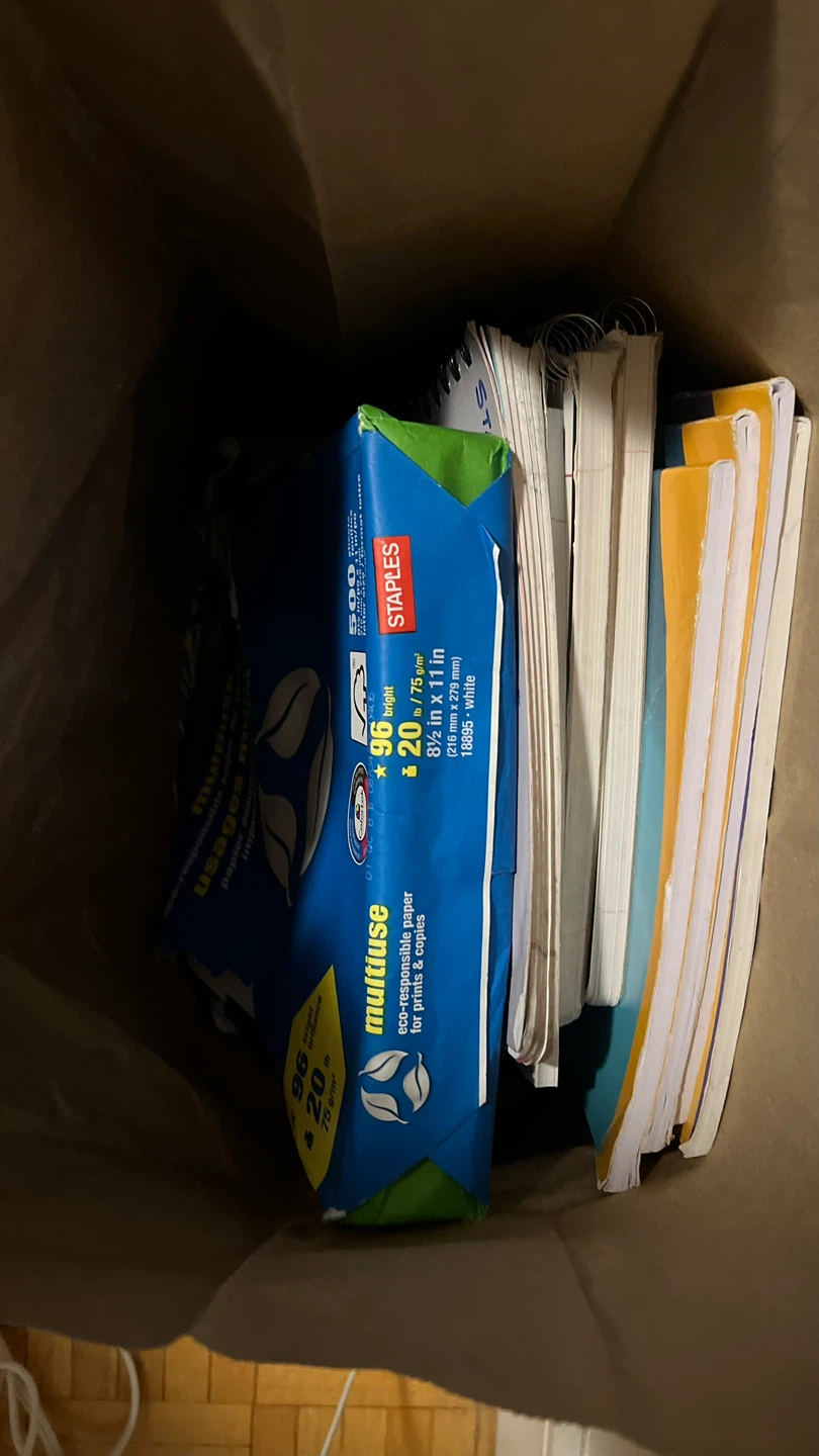 Blank Notebooks and Pages